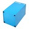 Alpine Industries Square Recycling Bin, 29 Gallons, Blue Can, Square Opening Lid, for Recycling ALP4450-KIT-BLU-S-RE - alternate 7